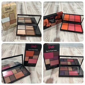 Lot of 4 SLEEK Makeup Highlighting & Eye & Cheek Palette ~ NEW NIB